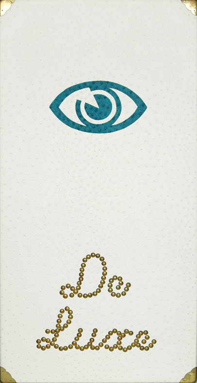 De Luxe eye . 2007 . mixed media . 40 x 80 cm